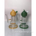 Mini Special Shape Single Chamber recycler glass bongs